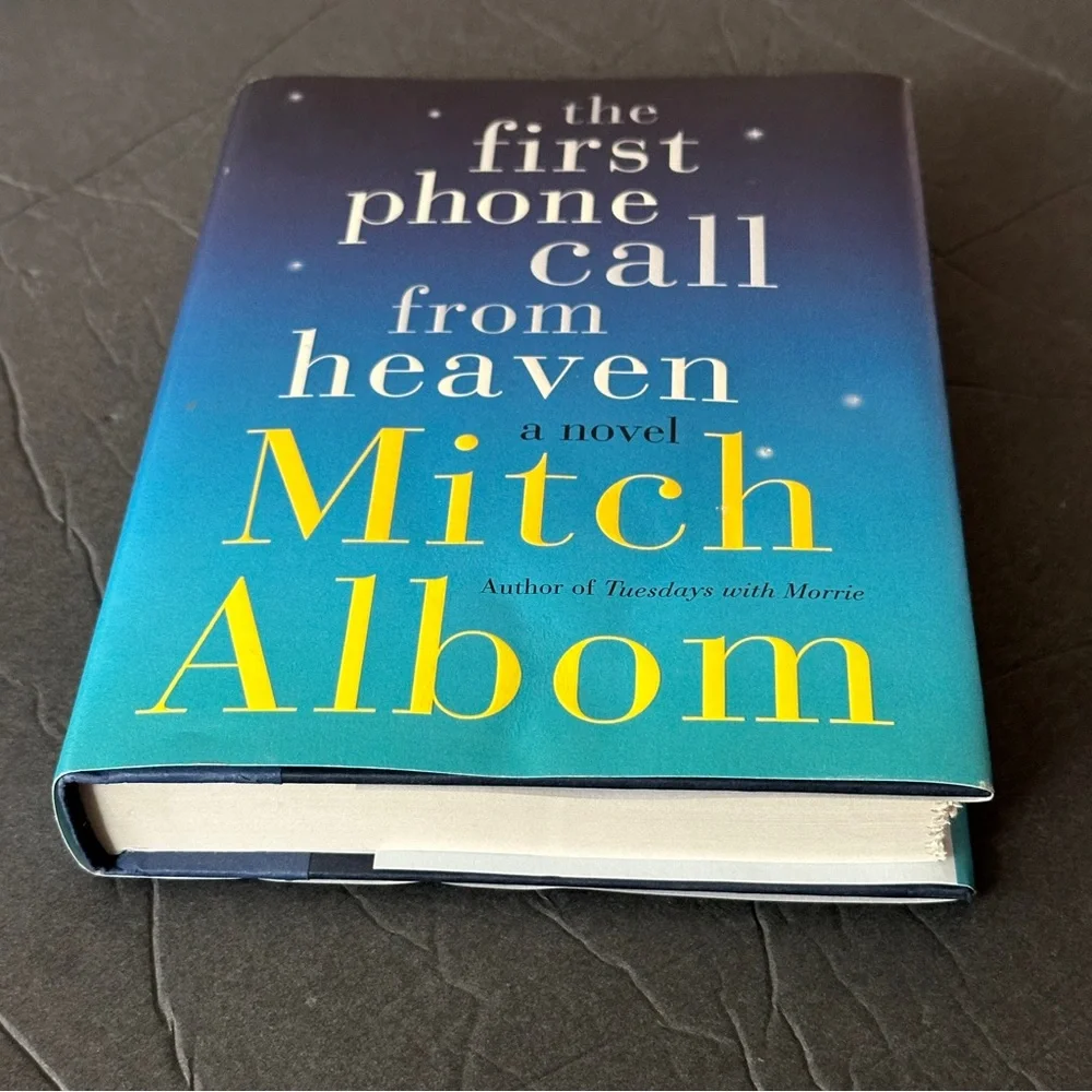 The First Phone Call From Heaven by Mitch Albom | Fiction | Hardcover Book